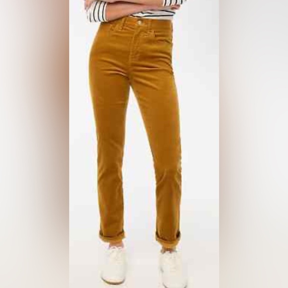 J. Crew Denim - J.Crew Mustard Corduroy Pants